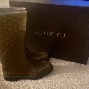 Gucci Rain Boots ☔️ 👢 💕